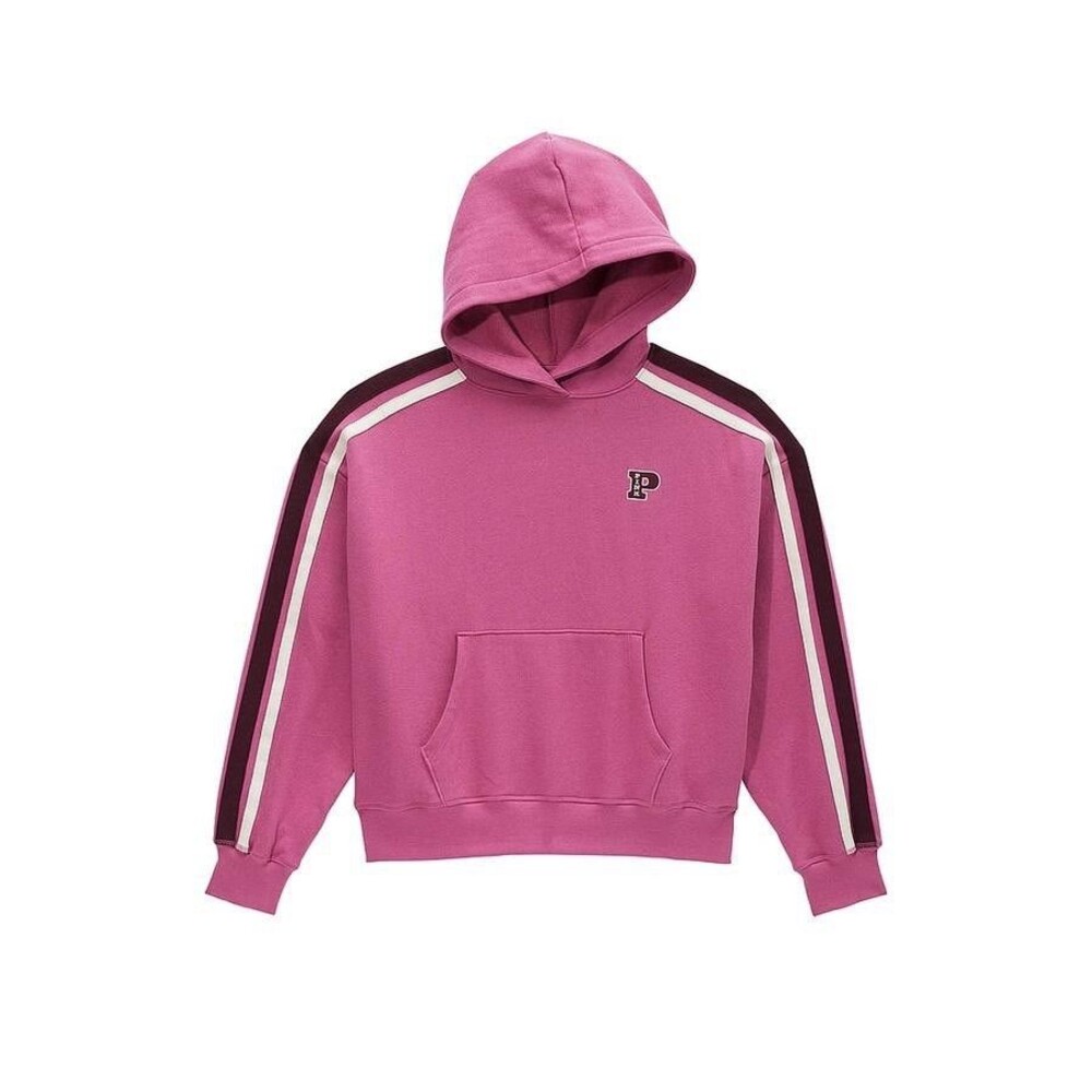 Victoria’s Secret PINK Ivy Fleece Classic Hoodie Small Pink NWT